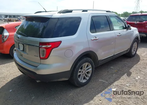 2012 Ford Explorer Xlt из США, поврежденный, VIN 1FMHK8D86CGA22748